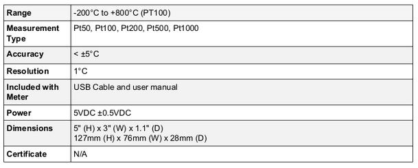 RTD Simulator EX1000-A